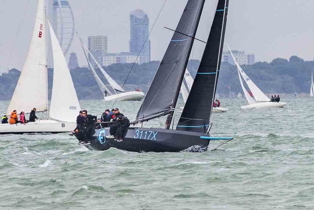 Cowes, Isle of Wight, UK. August 2nd 2022. Cowes Week Sailing Re