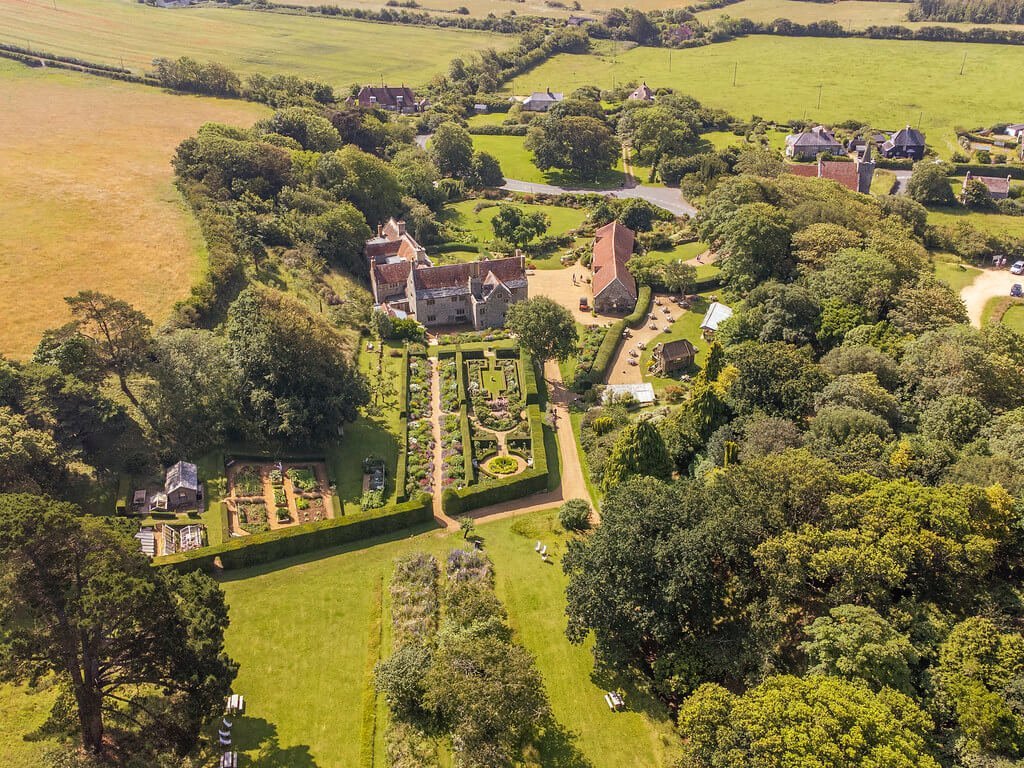 national trust properties mottistone gardens isle of wight