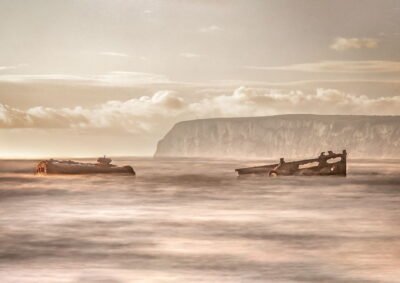 SS Carbon Wreck at Compton Bay