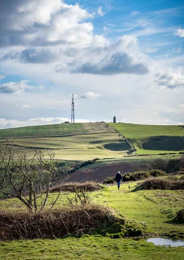 view along st catherines down