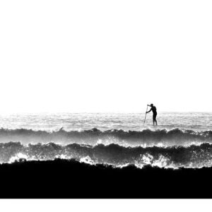 Solitude in Motion – Paddleboarding at Brook Bay