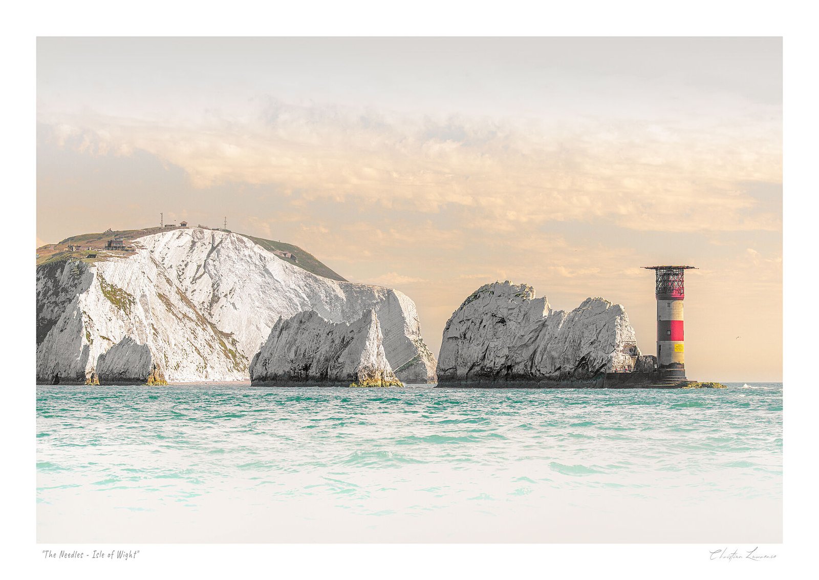 The Needles & Lighthouse – Isle of Wight Art Print