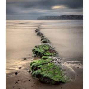 Compton Bay Isle of Wight Long Exposure Coastal Art Print