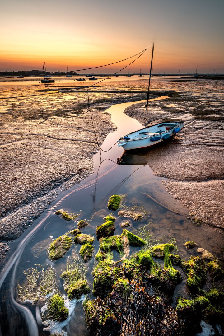 sunset-at-newtown-creek-isle-of-wight-canvas-fine-art-print